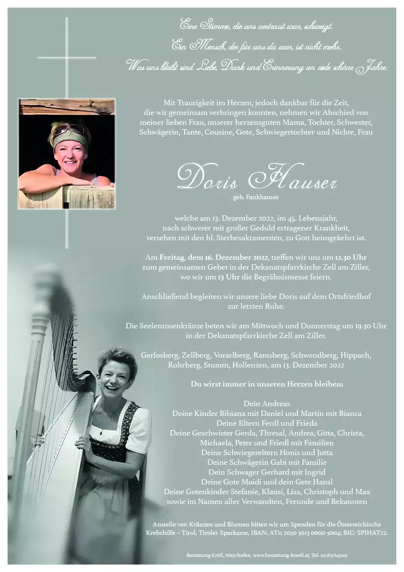Parte von Doris Hauser